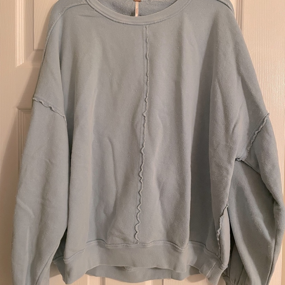 NEW FREE PEOPLE EASY DOES IT PULLOVER